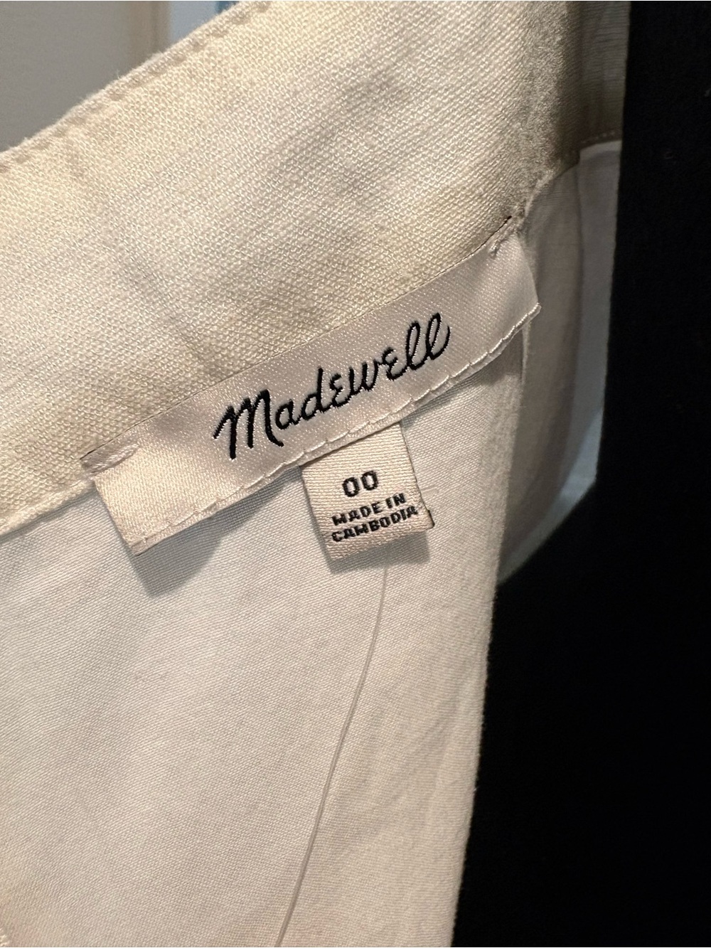 Madewell White Linen Slip Dress - Picture 3 of 10